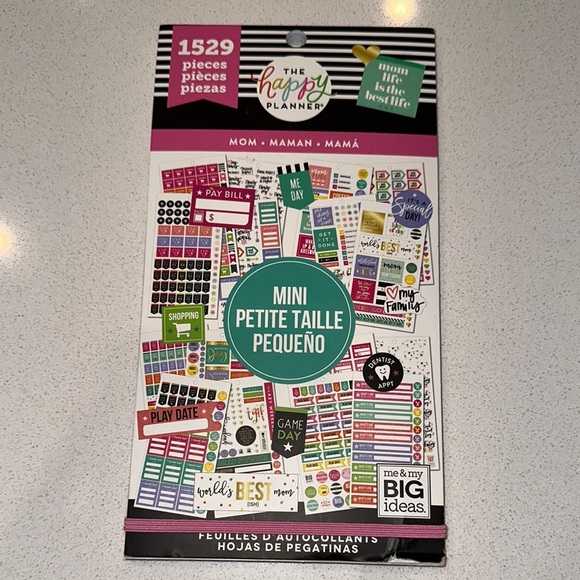 Happy Planner “MOM - MINI” Sticker Book - Picture 1 of 13